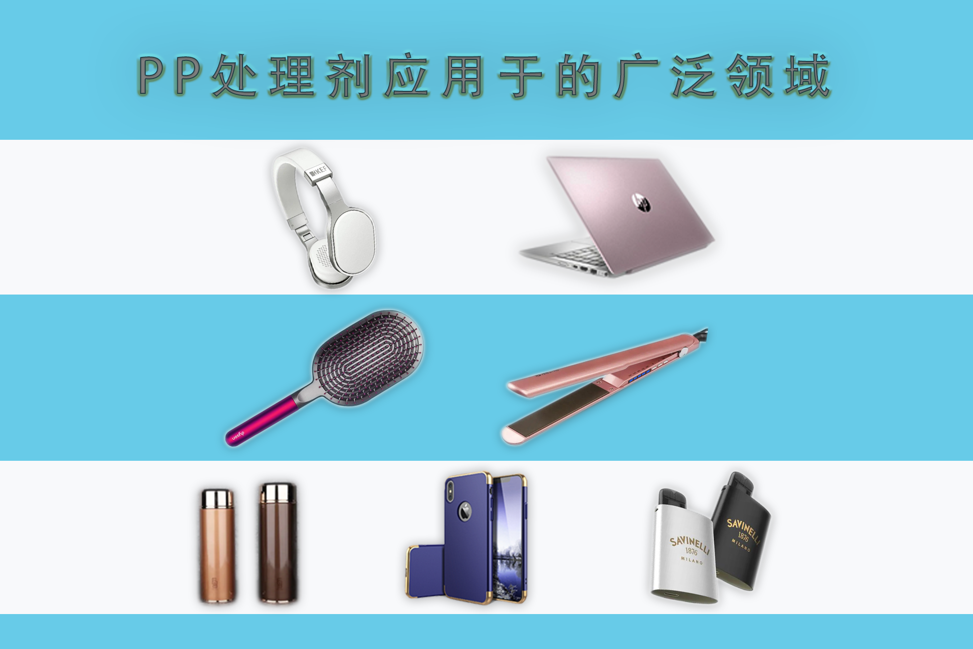 浅谈五金塑胶制品喷涂电镀工艺中PP处理剂的作用及应用领域